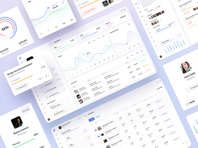 BetaCRM UI Kit updated! admin adobe xd app asana crm dashboard design figma graphic design jira photoshop product project management saas sketch template theme ui ui kit ux