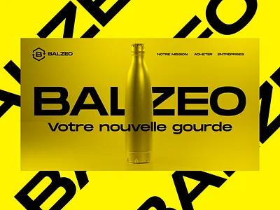 Balzeo proposition graphique artistic direction graphic design logo typography uidesign