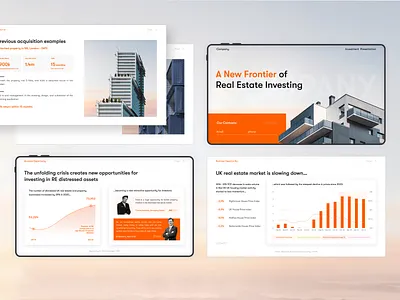Real Estate PowerPoint design business presentation graphic design graphs investor deck keynote presentation pitch deck design powerpoint presentation real estate slide deck designer