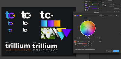 The Trillium Collective Logo and Brand Identity