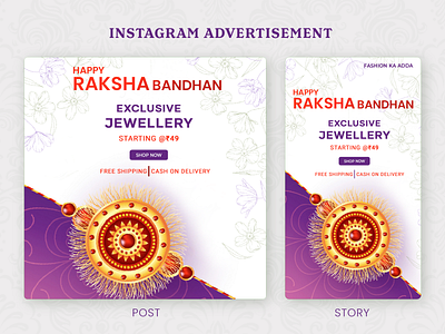 Instagram Advertisement Design ads ads design advertisement banner branding display ads ecommerce facebook cover facebook post google ads instagram instagram post instagram story marketplace sale ads sale advertisement shopping social media cover social media post template