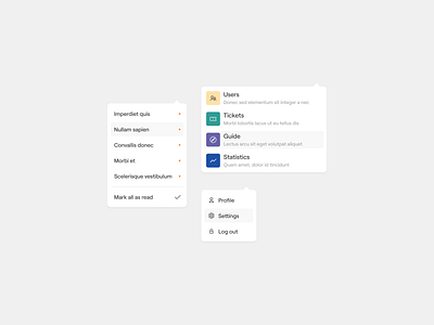 Dashboard UI Elements clean components dashboard elements interface minimal simple ui ui components ui dashboard uiux ux web app