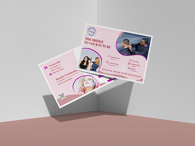 The Bridge to your Future Postcard Design. cleaning postcard construction consultant chiropractors dental postcard direct mail eddm dl flyer door hangers eddm flyer gift card header high converting postcard design lawn care postcard leaflet postcard campaign poster price list postcard rack card