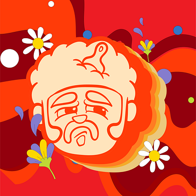 70´s illistration vector