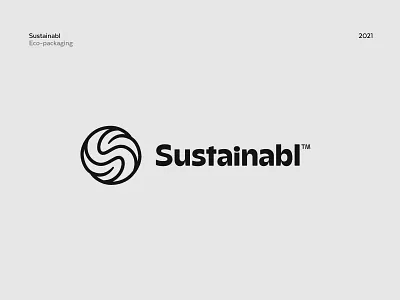 Sustainabl logo environment identity illustration lettering logo pa packaging sustainable typography