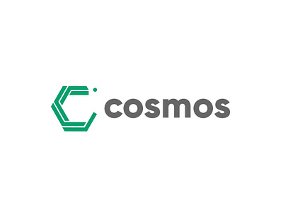 Cosmos brand brand design brand identity branding design illustration logo tech vector