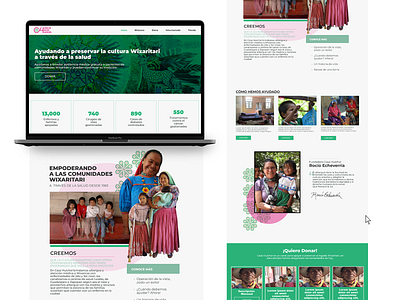 Casa Huichol Web branding design figma ui ux webdesign