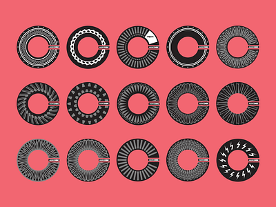 Rotiform AeroDisc Graphic Contest Part Deux Concept Sketches aerodisc automotive figma flat illustration rims rotiform vector wheel