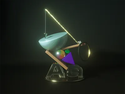 Balancing Act 3d balance c4d cinema4d