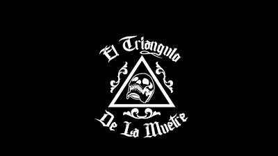 Death Triangle aew design illustration logo lucha luchalibre mexico prowrestling tagteam wrestling wwe