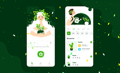 The tree app mobile app design ui ux