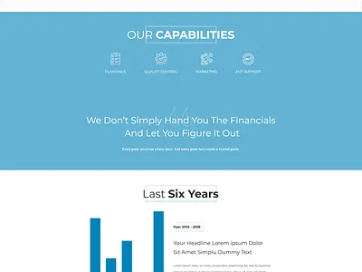 Compelling web re-design for accounting firm serving fitness bus accounting clean finance gym minimalist modern simple web page