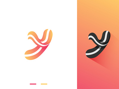 Y Letter logo brand brand identity branding branding design creative logo icon illustration letter letter y logo logo design logo folio logotype modern logo monogram startup wordmark y y logo y mark