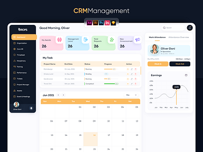 CRM Management Platform company management software crm crm app crm app design crm dashboard crm dashboard ui crm management crm software crm software design customer relationship management dashboard dashboard crm ui dashboard design dashboard ui management ui minimal crm design minimal design order management ui saas product saas ui