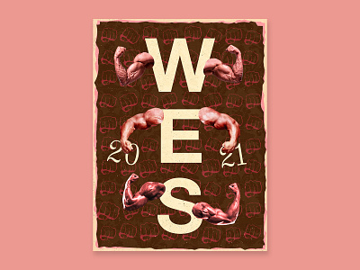 Wes design graphic illustration poster type typography