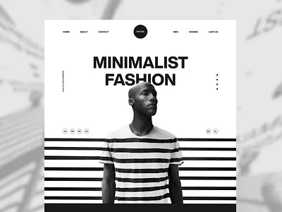 Mstore website design animation clean creative dark ecommerce fashion hero interaction interface landing page lines minimal motion design products typography ui ui design ui interactions ux web