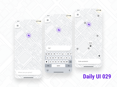 DailyUI 029 Map 029 daily ui dailyui dailyui 029 dailyuichallenge map