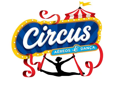 Logo Circus | Aéreo & Dança brazil design graphic design illustration logo logo design