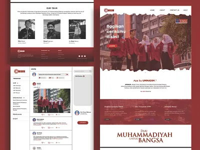 UMMADIM - Web Design adobe adobe illustrator adobe photoshop design figma graphic design landing page ui ui design uiux uiux design ux design web web design web mockup web site website