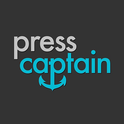 Press Captain branding graphic design logo