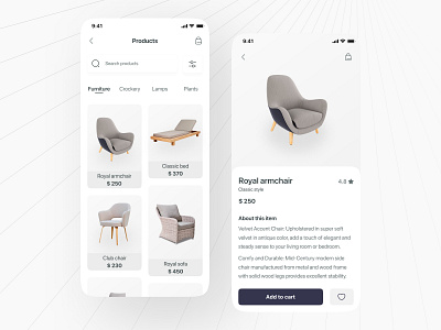 Product UI design design furniture furniture ui product description product design ui ui design idea ui design templetes uidesign uiux user interface ux