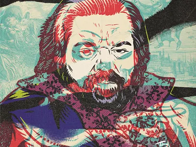 Laszlo Cravensworth - What We Do In The Shadows drawing illustration portrait procreate vampire