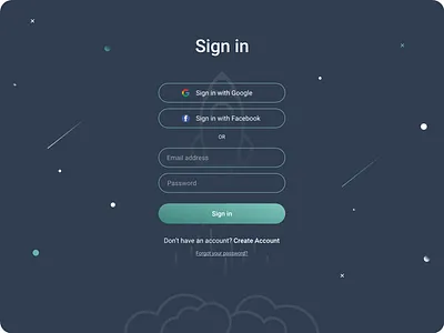 Sign In Form daily design form graphic design illustration in login logout page profile register sign signin signup ui