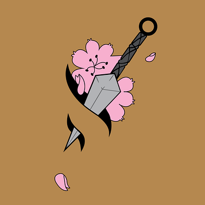 Ninja Knife anime flower kakashi knife ninja