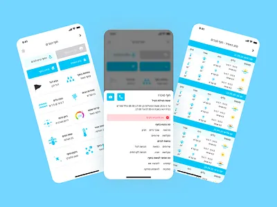 Beaches App Design Vol 3 app design information israel ocean sea ui ux