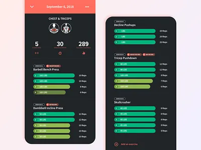 Fitbod - Workout app branding clean design fitness fitness app flat graphic design icon identity illustration logo mobile mobile app mobile graphics ui