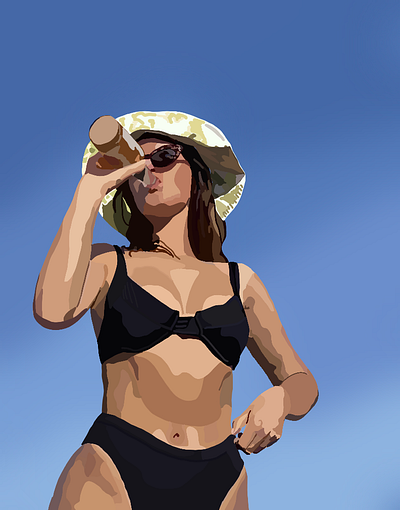 Summer Vibes Illustration character design designer digital illustration graphic design illustration illustrator procreate