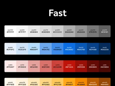 Dark mode color palette checkout colors dark mode ecommerce