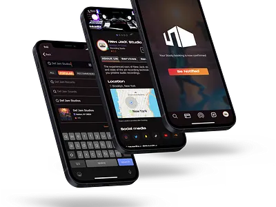 Stooty Mobile App app booking creative entertainer figma mobile photographer skills studio uidesign