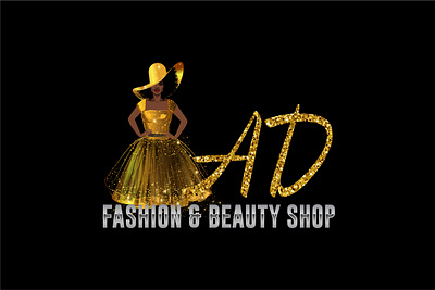 Fashion & Beauty Shop branding graphic design logo