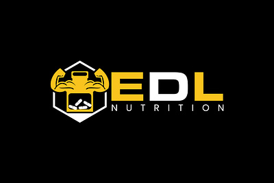 EDL Nutrition branding graphic design logo