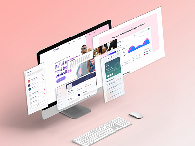 Create Screens components isometric screens layout design layouts mockup showcase screens mockup template mockups the screens website mockup website screens widgets