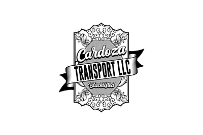 Cardoza Transport LLC branding graphic design logo vintage logo design