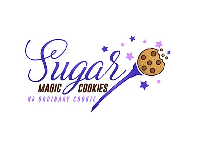 Sugas Magic Cookies branding design graphic design logo vector