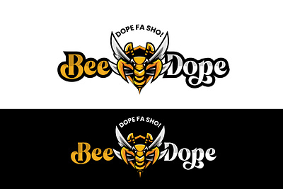 Bee Dope 3d branding characters design graphic design illustration logo vector