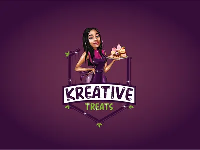 Kreative Treats branding characters design graphic design illustration logo vector