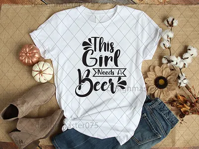 this gigl needs beer 3d animation branding design graphic design icon illustration logo motion graphics svg t shirt designe typography ui ux vector