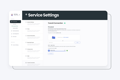 Dashboard Settings adobe xd dashboard design minimalist product design ux design