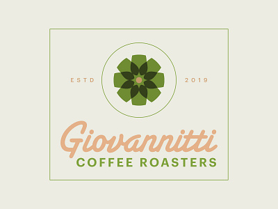 Giovannitti Coffee Roasters Logo adobe illustrator brand branding coffee coffee shop graphic design logo logo symbol logos retail symbols vector wordmark