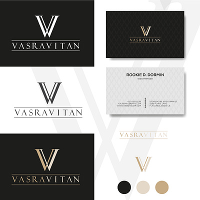 Vasravitan art branding design flat illustrator logo vector