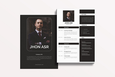 Modern Resume Design arman jahir armansdesign clean resume corporate resume creative resume cv flyer flyers graphic design graphic designer resume resume 2021 resume 2022 resume creative resume design resume designer top ten resume trending cv trending resume unique resume