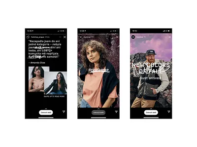 Footshop – Carbanica 02 in use application brush design graphic design identity illustration instagram iphone logo stories studio najbrt