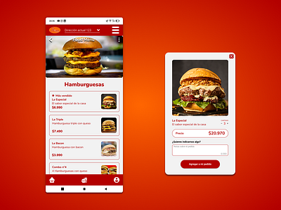 #DailyUI - Food Menu - Daily UI 043 daily ui dailyui design diseño diseño gráfico diseño ui diseño ux diseño uxui diseñoui diseñouxui figma graphic design ui ui design ux design