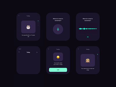 App for important notes animation app applewatch design designapp ios os ui uiux ux watch