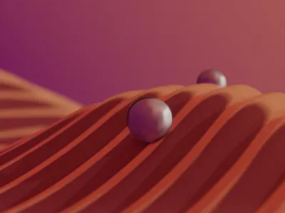 Wave: The Endless Golden Sea art digitalart landscape mograph motiongraphics nft nftartist opensea render seattleart worldbuilding