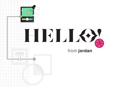 Hello! hello illustration vector